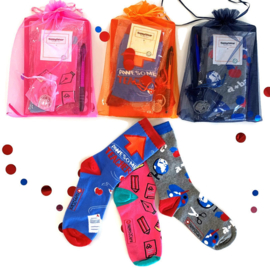 Cadeau Set voor Meester - Juf - Docent of leraar - Blauw