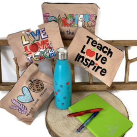 Etui - JUTE  - TEACH LOVE INSPIRE