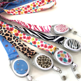 Badge Jojo & sleutelkoord - Blue Care - Mix & Match