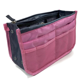 Tas-in-tas organizer | Licht roze
