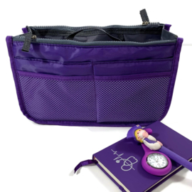 Tas-in-tas organizer | Paars