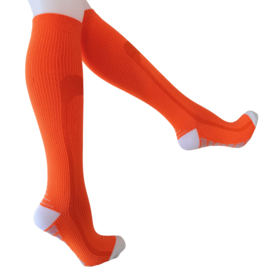 Compressie kousen - Sporty Orange