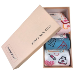 Socks in a Box - Doktersassistent - Happy2Wear