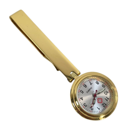 Luxe Verpleegster horloge Moderne clip Goud