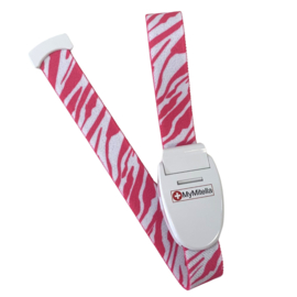 Stuwband - tourniquet MyMitella - Pink Zebra