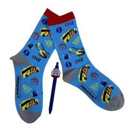 Ambulance special - Cadeau sokken + pen