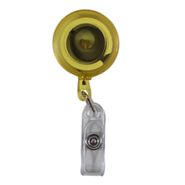 Zipper - Jojo basic TRANSPARANT- Geel