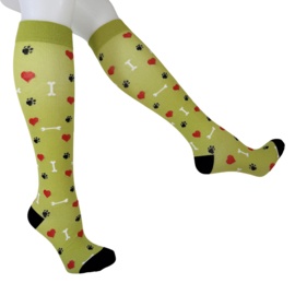 Compressie kousen - Love Paws