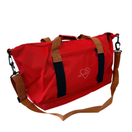 Weekendtas - sport tas - Zorg - Rood