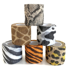 Dierenprint Bandage - Zelfhechtend (MEDIUM - 5 cm)