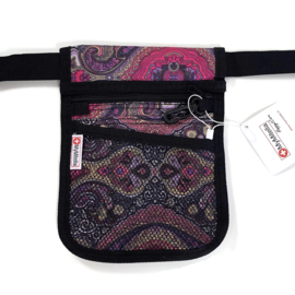 Heuptasje voor de zorg M BOHO pink