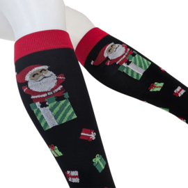 Kerst Compressie kousen - Santa & Presents