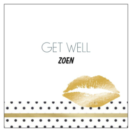 Cadeaukaartje: Get well Zoen