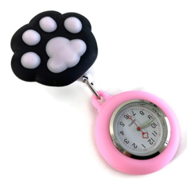 Zusterhorloge Flex Paws Dierverzorging - Zwart/roze