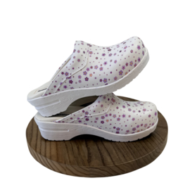Happy2Wear comfort - Medische klompen - Lilac Flowers