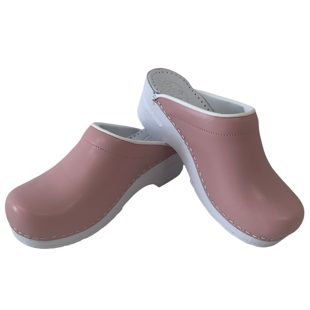 Zorg klompen leer - Classic Pink - Dina