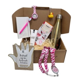 Cadeau Zorgtopper - Pretty Pink