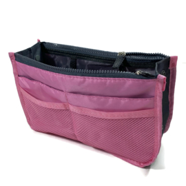 Tas-in-tas organizer | Licht roze