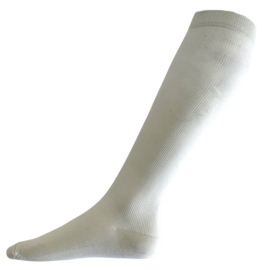 Compressie kousen - Beige streep reliëf