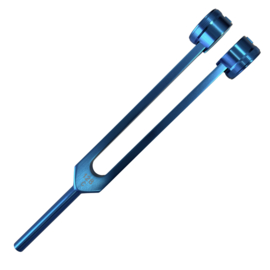 Medische stemvork | 128hZ - met dempers Aqua