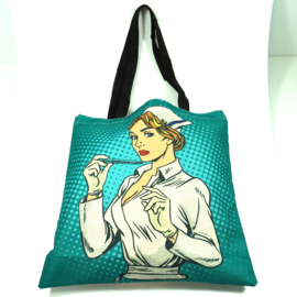 Verpleegkundige canvas tas Pop-Art FEVER