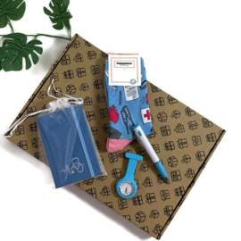 Zorg Cadeau pakket - BOOST on TIME  - blauw