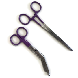DUO Verbandschaar + Kocher Lila