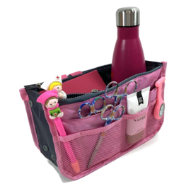 Tas-in-tas organizer | Licht roze