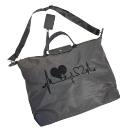 Dames tas shopper - Zorg - Grijs