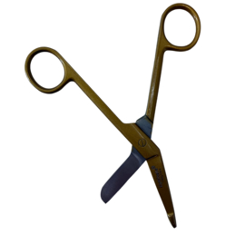 Verbandschaar | Metallic goud - oker