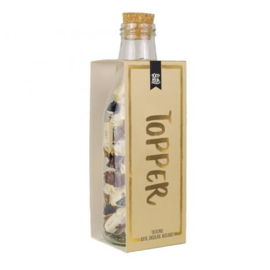 100%LEUK - Momenten fles met toffees - Topper