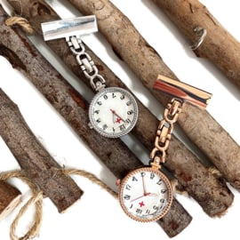 Verpleegkundige horloge -  pearl & rope