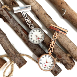 Verpleegkundige horloge -  pearl & rope