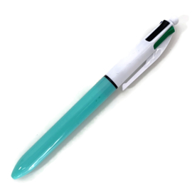 4 Kleuren pen KICK | Mint - wit