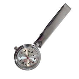 Luxe Verpleegster horloge Moderne clip Zilver