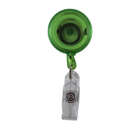 Zipper - Jojo basic TRANSPARANT- Groen