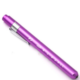 Pupillampje - penlight - Purple