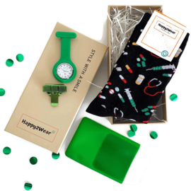 Style with a Smile -  zorgtools in geschenkdoos  - GROEN