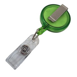 Zipper - Jojo basic TRANSPARANT- Groen