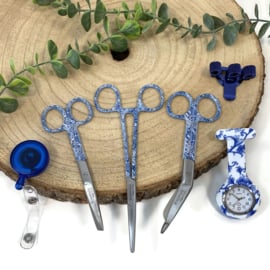 Hollands Blauw Zorgset scharen + tools