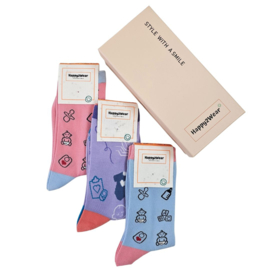 Socks in a Box - Verlos & Kraam - Happy2Wear