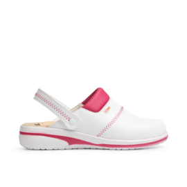 Dian MAR - Leren medische klompen - Fuchsia