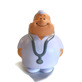 Anti Stress handtrainer - poppetje Dokter Gert