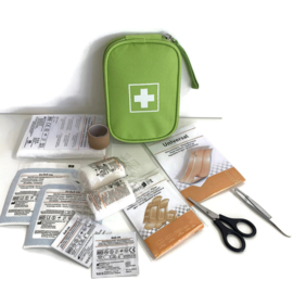 EHBO set Travel APPELGROEN