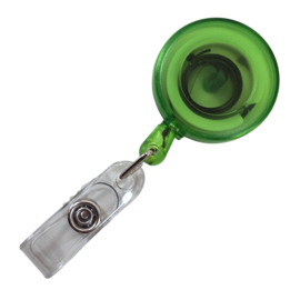 Zipper - Jojo basic TRANSPARANT- Groen