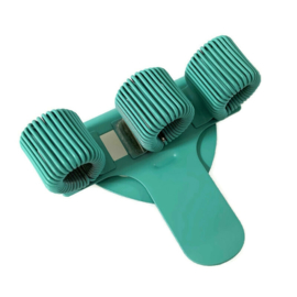 Pennenhouder clip (3 pennen) aqua mat