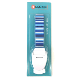Stuwband - tourniquet MyMitella - Strepen Blauw