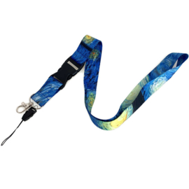 Lanyard - keycord - Van Gogh - Sterrennacht