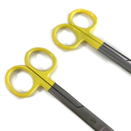 Verbandschaar + Verpleegkundige schaar Licht Geel ( 2.0 set )