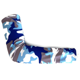 Gips sleeve - Arm hoes LICHTblauw Camouflage print